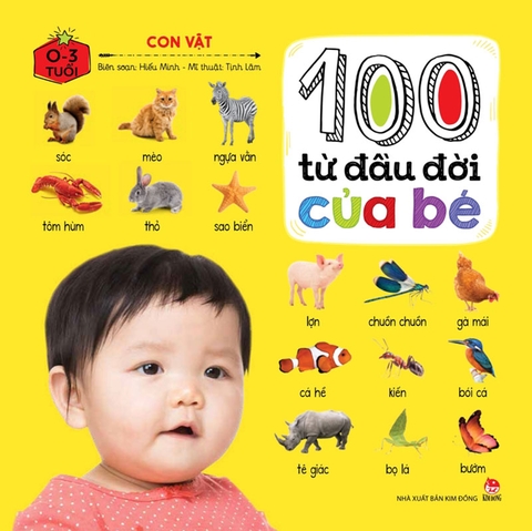 Combo 100 từ đầu đời của bé (3 cuốn)