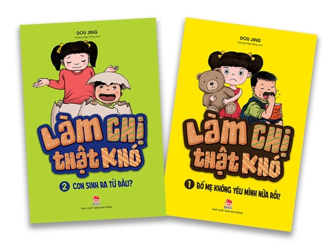 Combo Làm chị thật khó (2 cuốn)