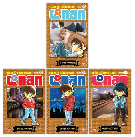 Combo Thám tử lừng danh Conan (Bản nâng cấp) Tập 82 - Tập 85 (4 cuốn)