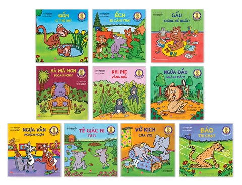 Combo Phòng khám bác sĩ Đốm (10 cuốn)