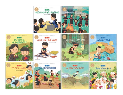 Combo Những đứa trẻ hạnh phúc (10 cuốn)