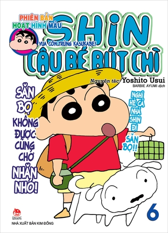 Shin - Cậu bé bút chì - Hoạt hình màu - Tập 6