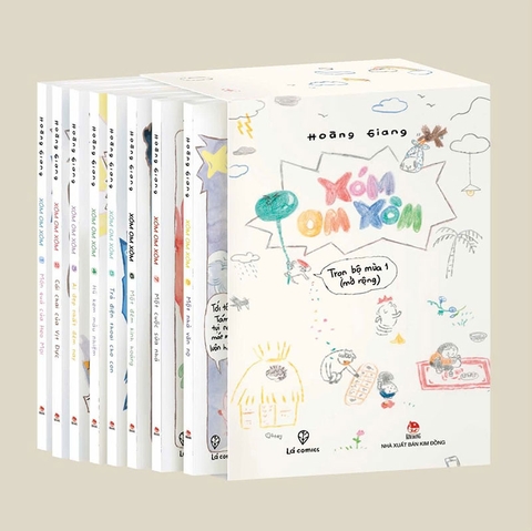 Boxset Xóm Om Xòm (8 cuốn)