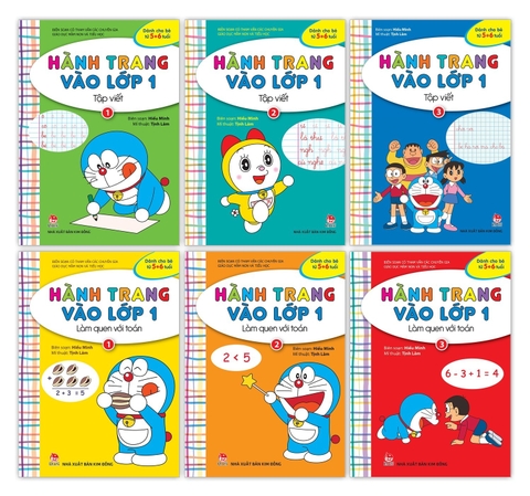 Combo - Hành trang vào lớp 1 (6 cuốn)