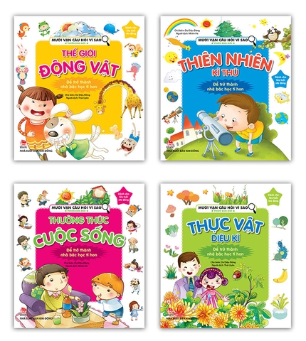 Combo - Mười vạn câu hỏi vì sao - Phiên bản mới (4 cuốn)