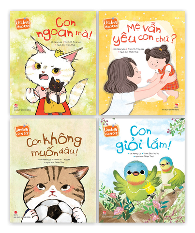 Combo Làm bạn cùng con (4 cuốn)
