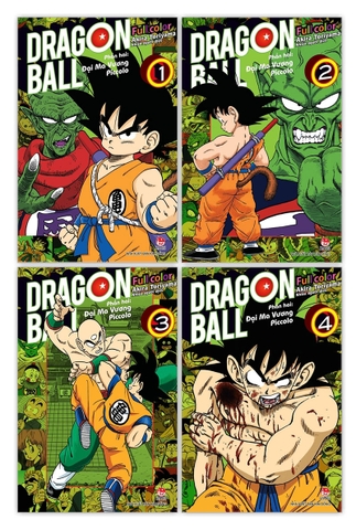 Combo Dragon Ball full color - Phần hai (4 tập)