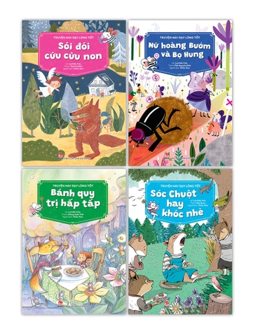 Combo Truyện hay dạy lòng tốt (4 cuốn)