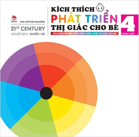 Combo Kích thích phát triển thị giác cho bé (6 cuốn)