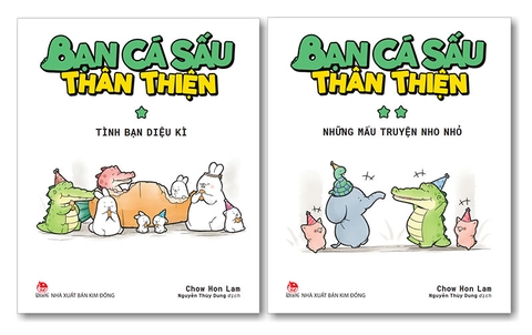 Combo Bạn cá sấu thân thiện (2 cuốn)