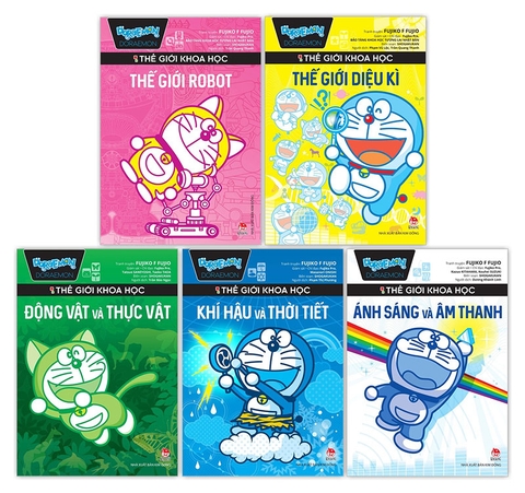 Combo Doraemon Thế giới khoa học (5 cuốn)