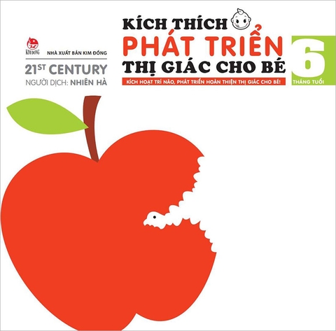 Combo Kích thích phát triển thị giác cho bé (6 cuốn)