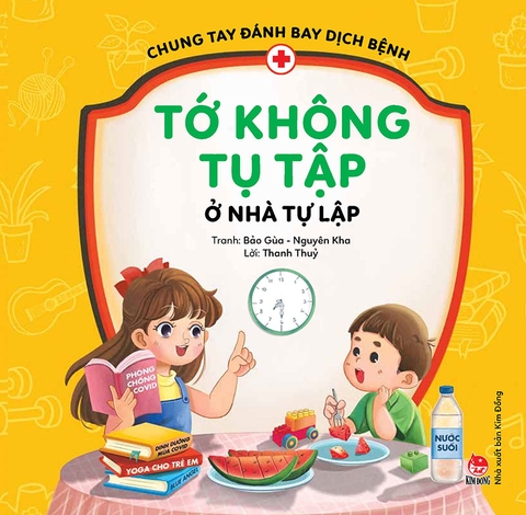 Combo Chung tay đánh bay dịch bệnh (4 cuốn)