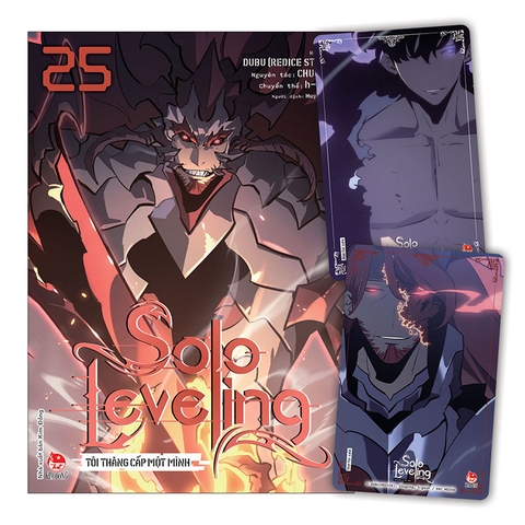 Combo Solo Leveling - Tôi thăng cấp một mình Special Edition & Tập 25 & Tập 26 (Tặng kèm Poster + Shikishi)