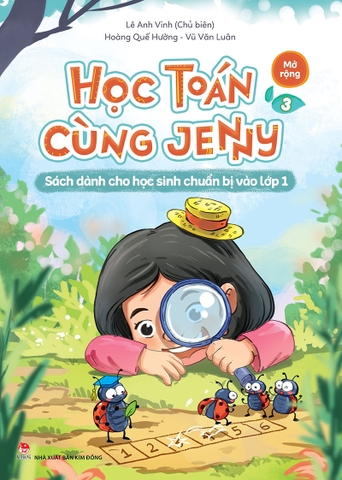 Combo Học Toán cùng Jenny - Sách dành cho học sinh chuẩn bị vào lớp 1 (8 cuốn)
