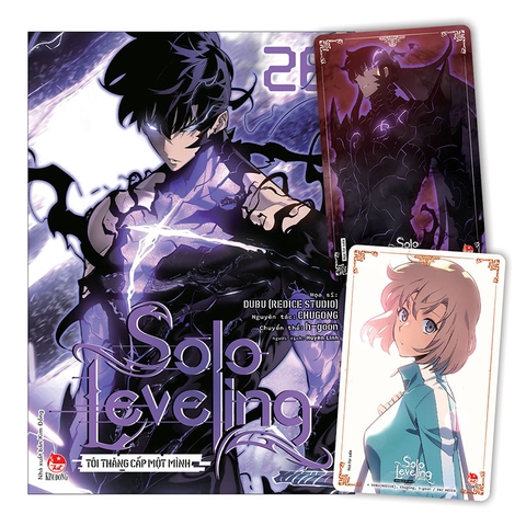 Combo Solo Leveling - Tôi thăng cấp một mình Tập 25 & Tập 26 (Tặng kèm Shikishi)