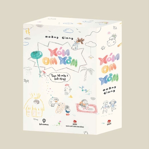 Boxset Xóm Om Xòm (8 cuốn)