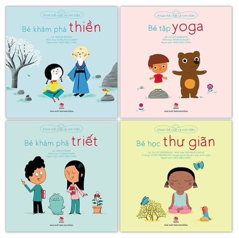 Combo Khỏe thể chất và tinh thần (4 cuốn)
