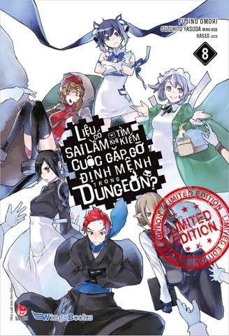 Liệu có sai lầm khi tìm kiếm cuộc gặp gỡ định mệnh trong Dungeon? - Tập 8 - Bản giới hạn