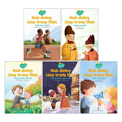 Combo Hạt mầm nhân cách - Nuôi dưỡng lòng trung thực (5 cuốn)