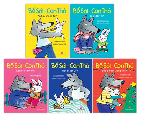 Combo Bố Sói - Con Thỏ (5 cuốn)