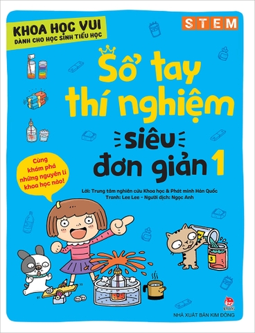 Combo Sổ tay thí nghiệm siêu đơn giản (2 cuốn)