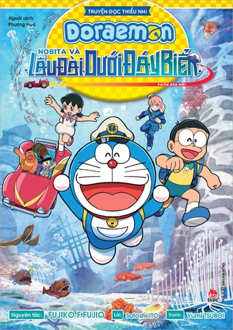 Truyện đọc thiếu nhi - Doraemon - Nobita và lâu đài dưới đáy biển (Phiên bản mới)