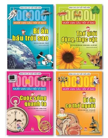 Combo Mười vạn câu hỏi vì sao (4 cuốn)