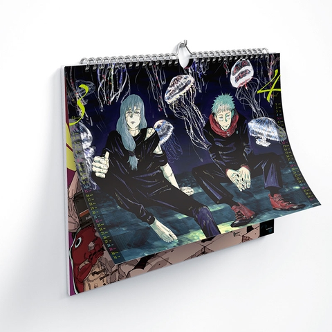 Lịch treo tường Chú thuật hồi chiến 2026