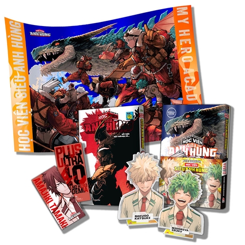 My Hero Academia - Học viện siêu anh hùng - Tập 40 (Bản thường & Bản đặc biệt + Tặng Poster kèm bảo vệ)