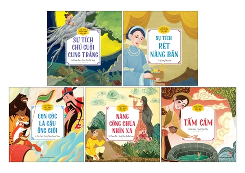 Combo Cổ tích Việt Nam cho bé (5 cuốn) - Phần 2