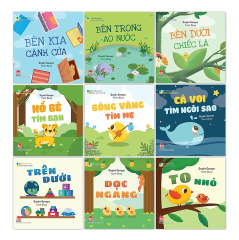 Combo Bé thông minh ..(9 quyển)