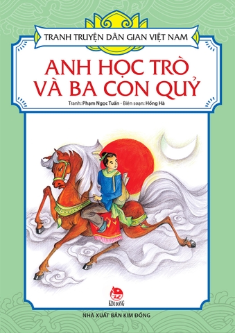 Tranh truyện dân gian Việt Nam - Anh học trò và ba con quỷ