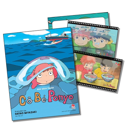 Bản sách tranh Cô bé Ponyo