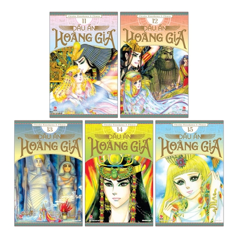 Combo Dấu ấn hoàng gia (Tập 11 - Tập 15) (5 cuốn)