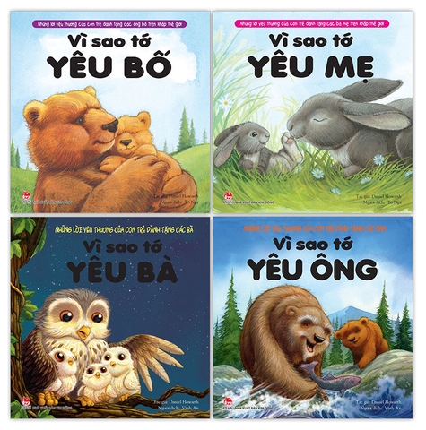Combo Vì sao tớ yêu (4 cuốn)