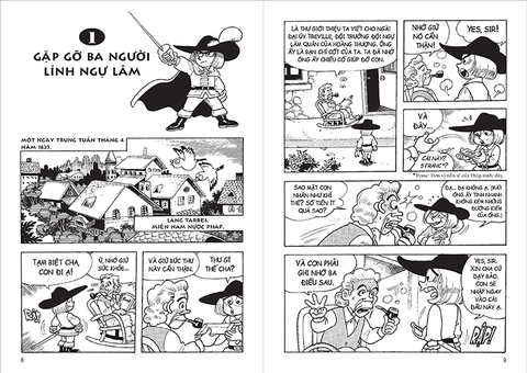 Danh tác thế giới - Ba người lính ngự lâm