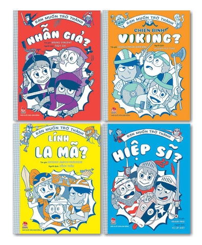 Combo Bạn muốn trở thành... ( 4 cuốn)