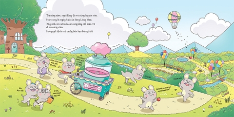 Bảy anh em nhà chuột - Trò chơi mùa xuân - Nước ép mây