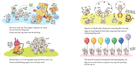 Bảy anh em nhà chuột - Trò chơi mùa xuân - Nước ép mây