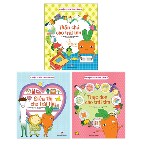 Combo Nhật kí rèn tính cách (3 cuốn)
