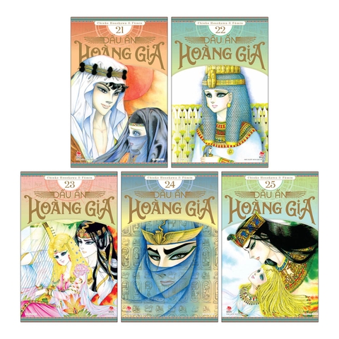 Combo Dấu ấn hoàng gia (Tập 21 - Tập 25) (5 cuốn)