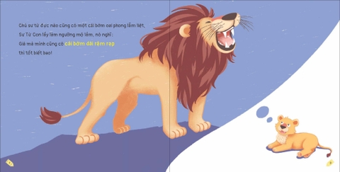 Kích thích trí tưởng tượng cho bé - Bờm của Sư Tử