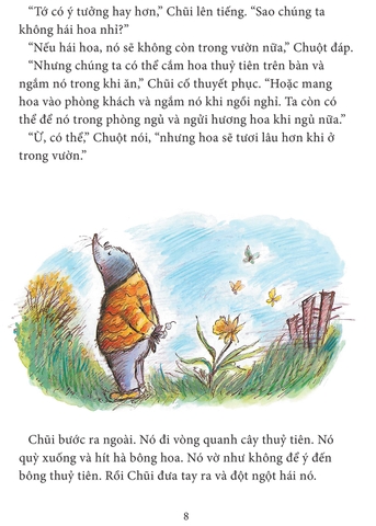 Chuột và Chũi - Bông hoa thuỷ tiên