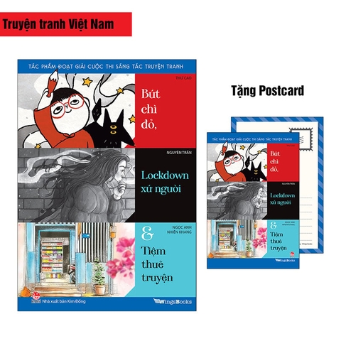 Bút chì đỏ, Lockdown xứ người & Tiệm thuê truyện