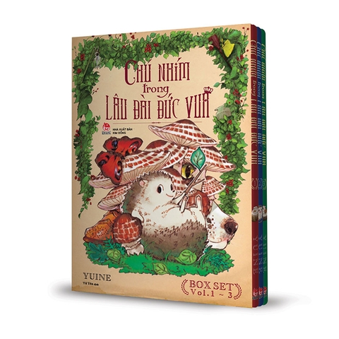 Boxset Chú nhím trong lâu đài đức vua (3 tập)
