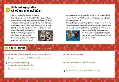Bồi dưỡng kĩ năng đọc hiểu cho học sinh tiểu học - Các sinh vật nguy hiểm