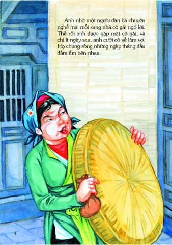 Tranh truyện dân gian Việt Nam - Cái kiến mày kiện củ khoai