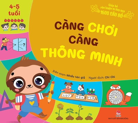 Càng chơi càng thông minh - Giúp bé rèn luyện tư duy qua 1600 câu đố 4-5 tuổi 26