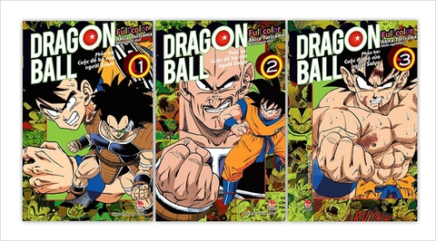 Combo Dragon Ball Full Color - Phần ba (3 tập)